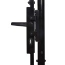  Dobbel hageport med spydhoder 400x225 cm