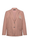 Lauren Women Bullion Jacquard Blazer - Black - 50-52