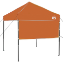 vidaXL Pop-up markise telt Oransje 200 x 200 cm stoff