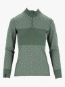 Twentyfour Finse Half-Zip Ulltopp Grønn 34