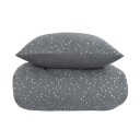 Borg Living Sengetøy 140x220 cm - Zodiac grey - 100% Bomull