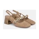 Alma EN Pena Dame Sko Beige 39 EU,