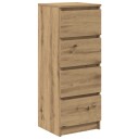  Skjenk artisan eik 37,5x35x99 cm konstruert tre