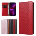 Hurtel Magnet Strap Case for Samsung Galaxy S23+ Flip Wallet Mini Lanyard Stand Red