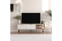 Wenus TV-benk 150 cm - Eik/Hvit