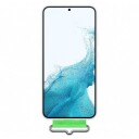 Samsung Mobildeksel Galaxy S22 Silikon Cover med Stropp Hvit