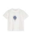 Fliink Sommer Balloon T Shirt Cloud Dancer (86 / 1,5 år)