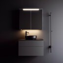 Svedbergs Amor håndkleradiator, 100x1400x100 mm, mocca
