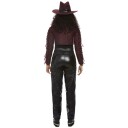 Smiffys Dark Western Cowgirl Karnevalskostyme  Large