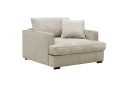 Rossita lyx Ekstra dyp Lenestol   Beige Chenille