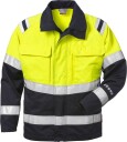 Fristads Jacka Flamestat 4176 Aths, Klass 2 Varsel Gul/marinblå 2xl