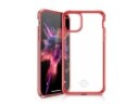 ITSKINS HYBRID CLEAR cover til iPhone 11 Pro / XS / X®. Rød og gennemsigtig