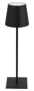 Ms Belysning Grimstad Bordlampe Oppladbar IP44 Svart