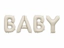 Baby Beige Folieballong 140x43 cm