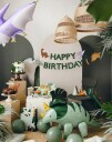 Happy Birthday Bursdagsbanner 3 Meter Dino Party