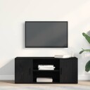  TV Skap Svart eik 100 x 35 x 40 cm Konstruert tre