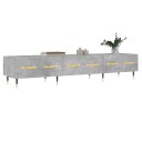 vidaXL TV-benk betonggrå 150x36x30 cm konstruert tre 8720845945053