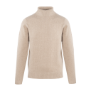 Lasse Sweater Oatmeal L Lambswool t neck
