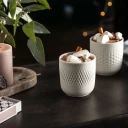 Villeroy & Boch Manufacture Collier kopp 2-pakning Hvit
