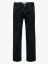 Only & Sons Edge Straight Denim Sort 28/32
