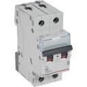 Legrand 5 stk TX³ MCB automatsikring B6 2P 2M 6/6kA