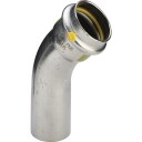 42 mm Sanpress Inox G bøy 45°