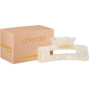 Lenoites Premium Eco-Friendly Hair Claw Pearly White