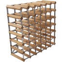 Traditional wine rack Vinstativ Påbyggingsbart 42 Flasker Light Oak