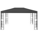 vidaXL Paviljong 3x4 m antrasitt