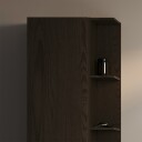 Svedbergs Fri oppbevaring Høyskap 15x33x160 cm Brun Ask