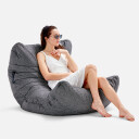 Acoustic Sofa Titanium Weave Grå