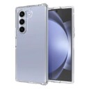 Samsung Galaxy Z Fold6 Ripebestandig Hybrid-deksel Gjennomsiktig