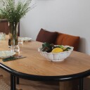 Seasons Spring Collection Serveringsskål Blomst 32cm Hvit