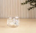 Muurla Snowfall lyslykt Ø 9 cm Klar