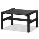 Fri Form 55x55cm skammel aluminium sort