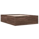  Sengeramme brun eik 120x190 cm konstruert tre 8721102615955