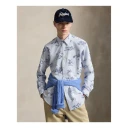 Polo Ralph Lauren Custom Fit Dog And Pheasant Oxford Shirt   Blue   M