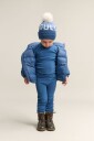 Gullkorn Jona fleece sett - stormblå