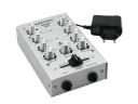 Omnitronic Gnome-202 Mini Mixer Sølv