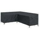  Trekk til utemøbler Svart 250 x 180 x 80 cm 210D Oxford Stoff