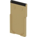 ACO Powerdrain V75P Lukket Endevegg For Takrenne