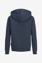 Jack & Jones Junior   Hettegenser Jcofusion Graphic Sweat Hood Sn Jnr   Blå