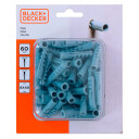 Black And Decker Plugg 8x40mm 60 Stk