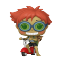 Cowboy Bebop Edward On Scooter W/ Ein