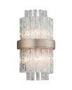 Chime vegglampe sølv
