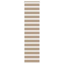  Sebragardin sandbrun 60x200 cm stoff bredde 55,9 polyester