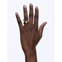 Maria Black Sagane Ring 18 kt. Gullforgylt sølv 500484YG-54 Dame 925 sterling silver