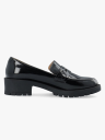 Bianco Pearl Simple Penny Loafer Patent Aquarius Sort 42