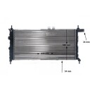 Radiator MAHLE ORIGINAL CR 441 000S