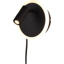Trio Lighting Jordan vegglampe - Svart